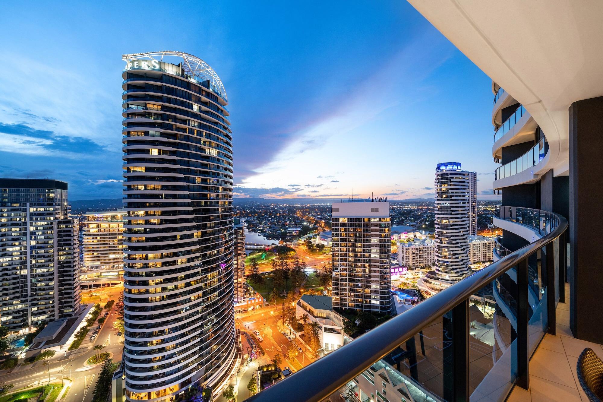 Peppers Broadbeach Голд-Кост Экстерьер фото Skyline Residences