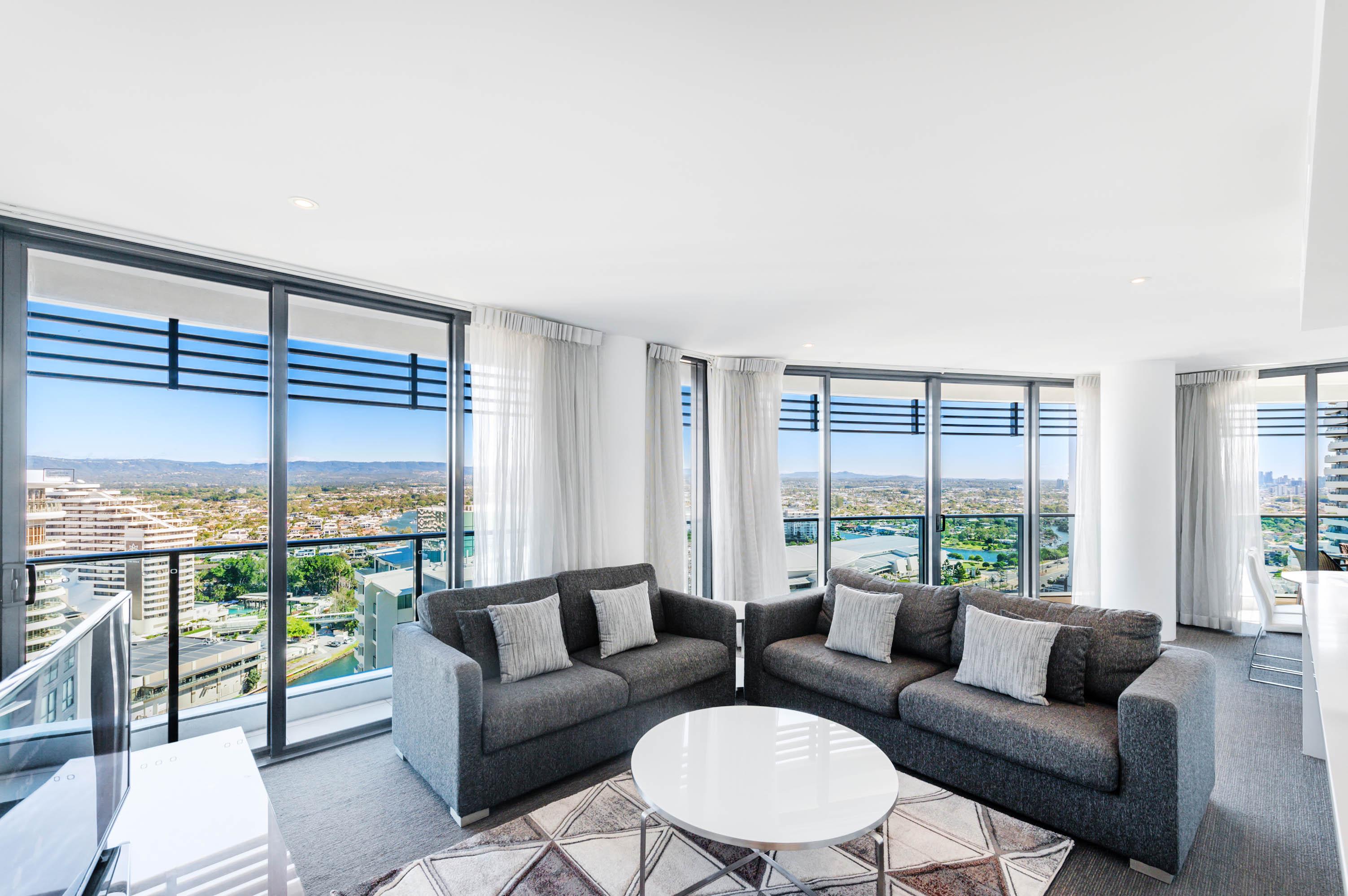 Peppers Broadbeach Голд-Кост Экстерьер фото Living room